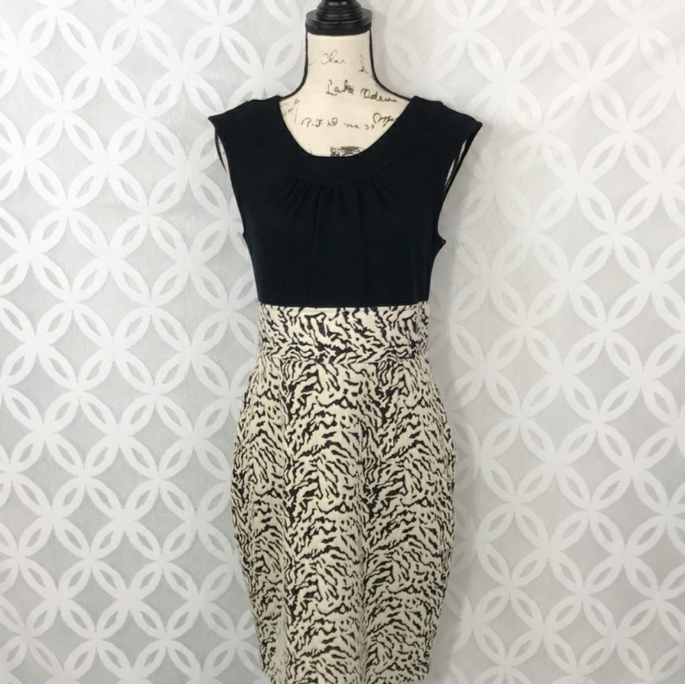 Calvin Klein Colorblock Sheath Dress